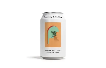 Something & Nothing Ginger & Key Lime сода 330ml