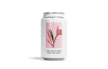 Something & Nothing Hibiscus & Rose сода 330ml