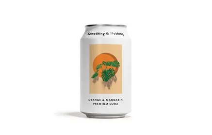 Something & Nothing Orange & Mandarin сода 330ml