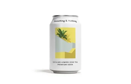 Something & Nothing Sicilian Lemon Iced Tea сода 330ml