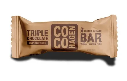 COCOHAGEN Троен Шоколад, био барче 40g