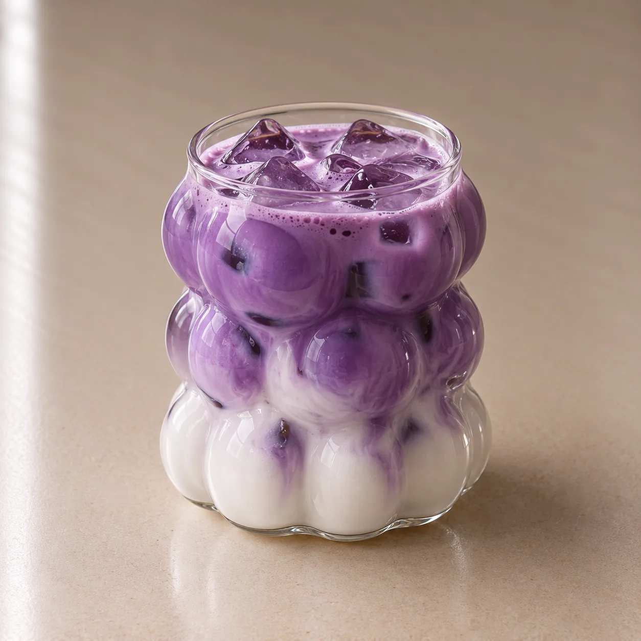 Iced Ube Latte